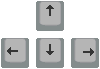 cursor keys